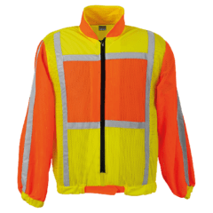 Hi-Viz Two-Tone Long Sleeve Reflective Safety Jacket