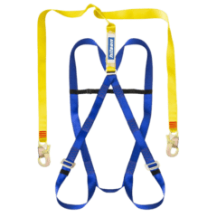 Basic Harness - Double Lanyard & Snap Hooks